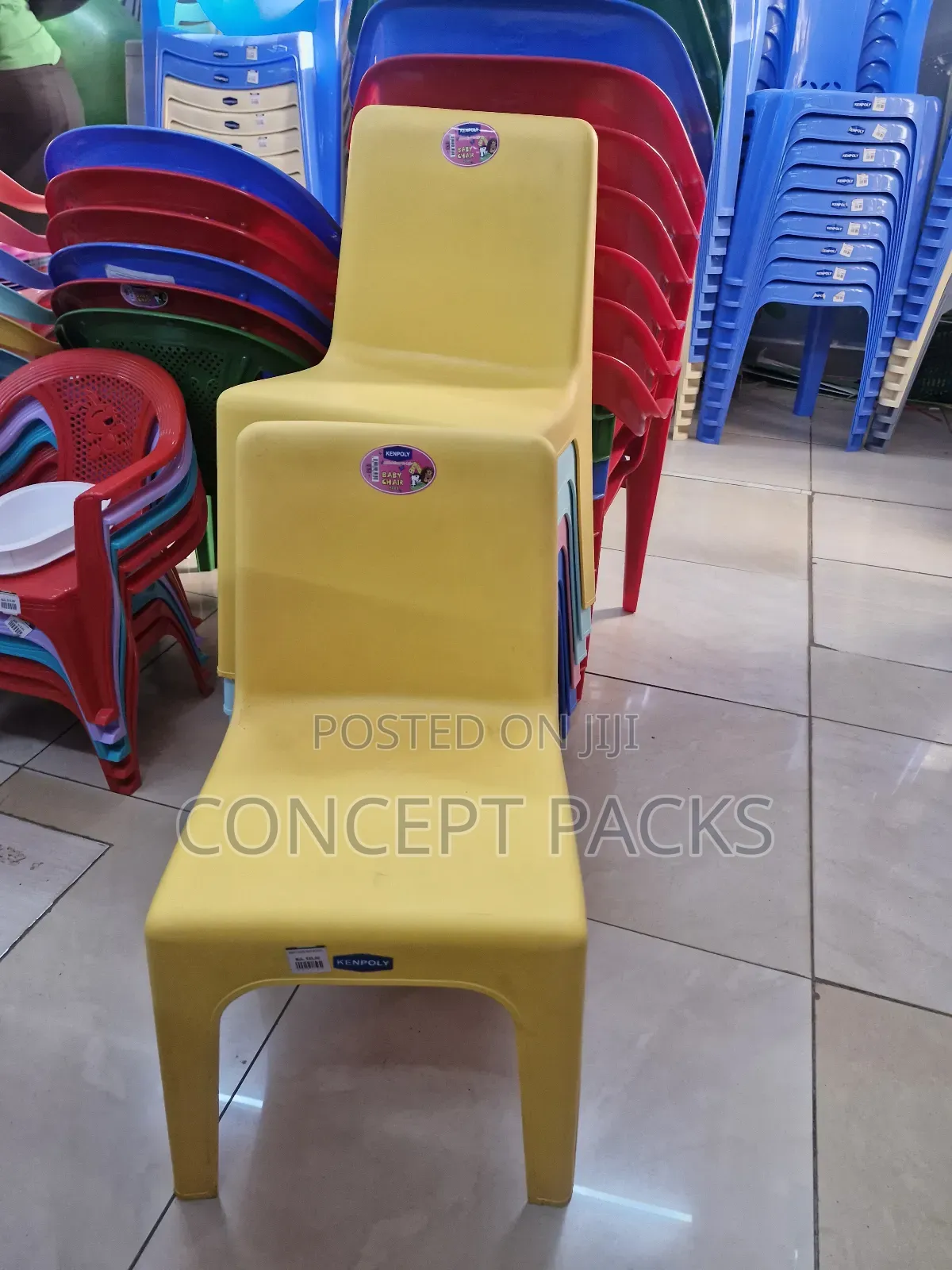 Kindergarten Armless Kenpoly Chairs.