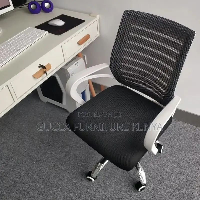 Office Chair:Ergonomic Medium Height Mesh Office Seat