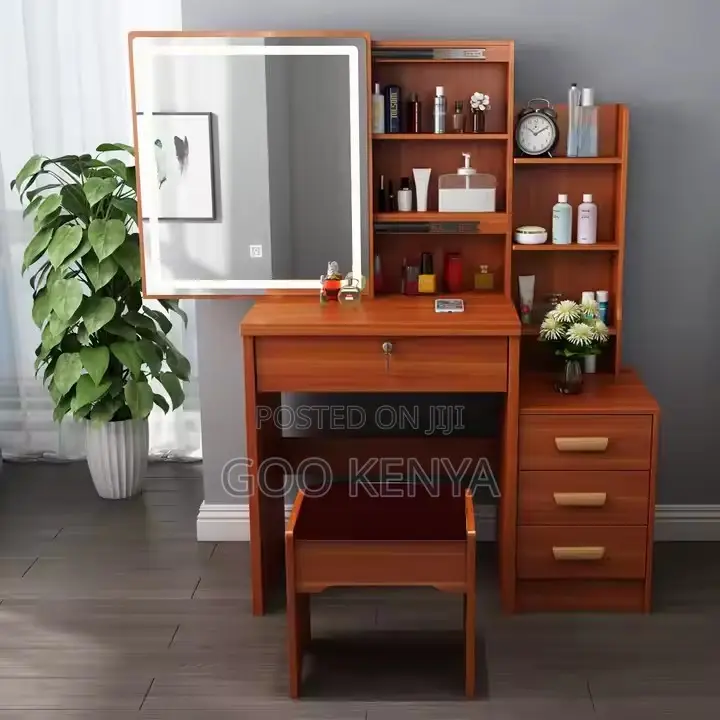 Home Dresser ; Storage Bedroom Makeup Vanity Table Dresser