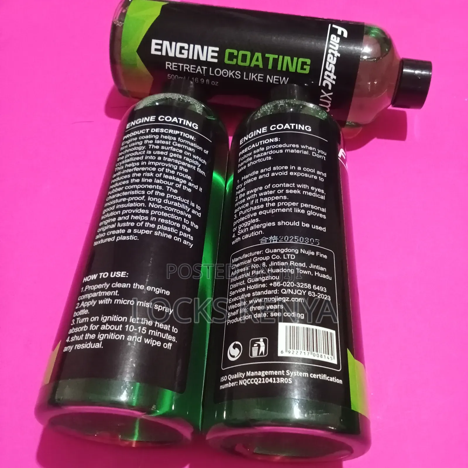 Easy Use Machine Engine Coating