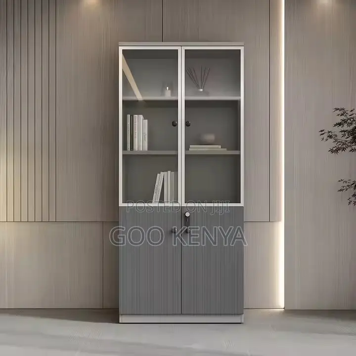 Office Cabinet ; Filing Storage Glass Office Cabinets