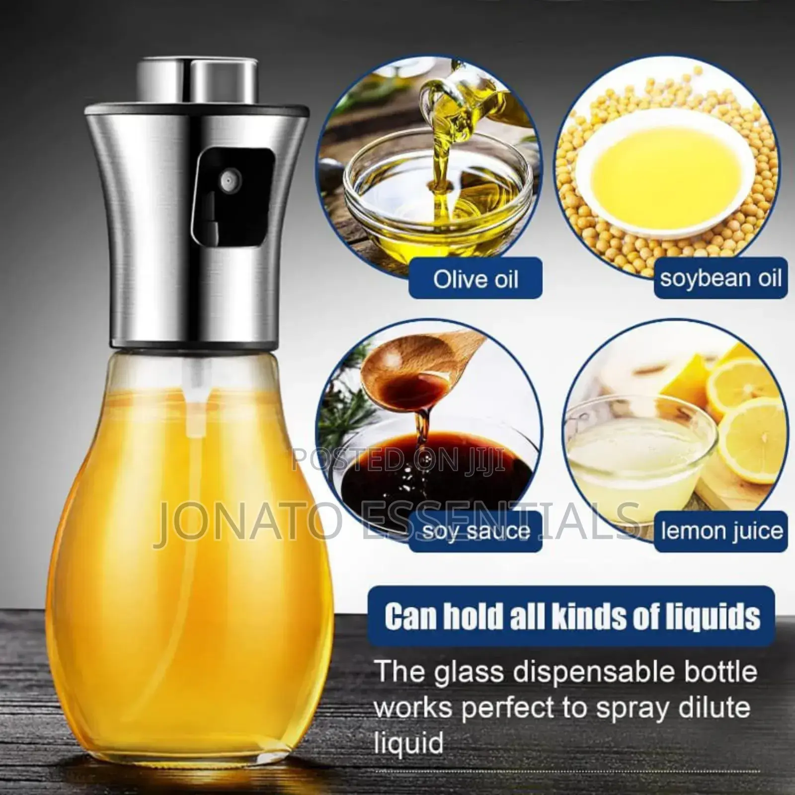 200ml Glass Oil Spray Bottle, Sprayer