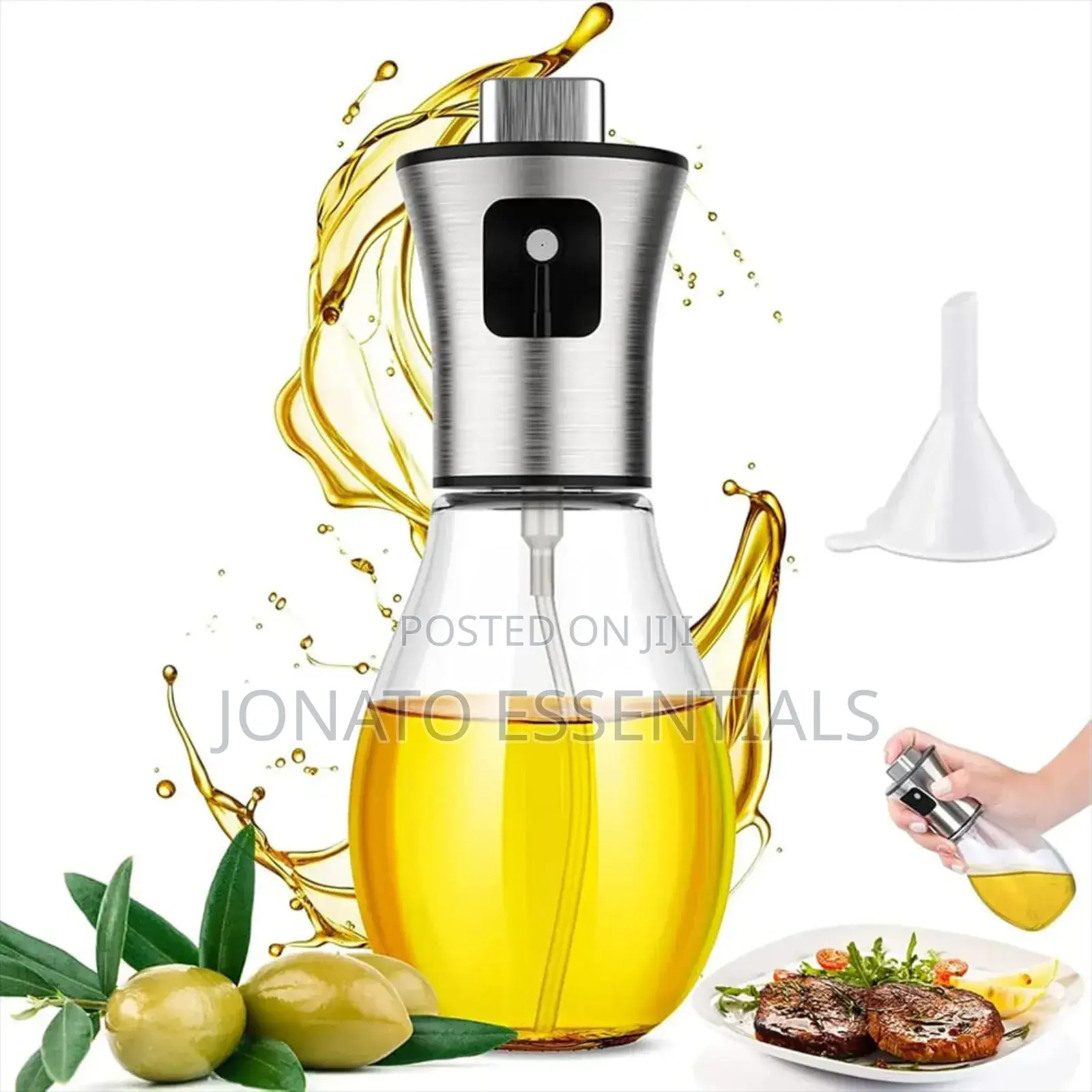 200ml Glass Oil Spray Bottle, Sprayer