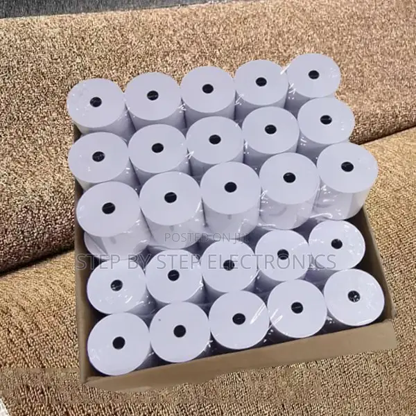80mm by 80mm by 13mm Thermal Rolls Paper- A Full Carton
