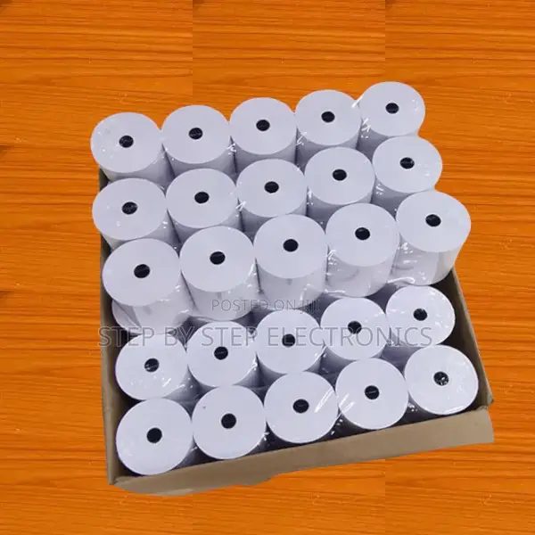 50 Pieces of 80mm by 80mm Thermal Rolls Receipt Paper Rolls