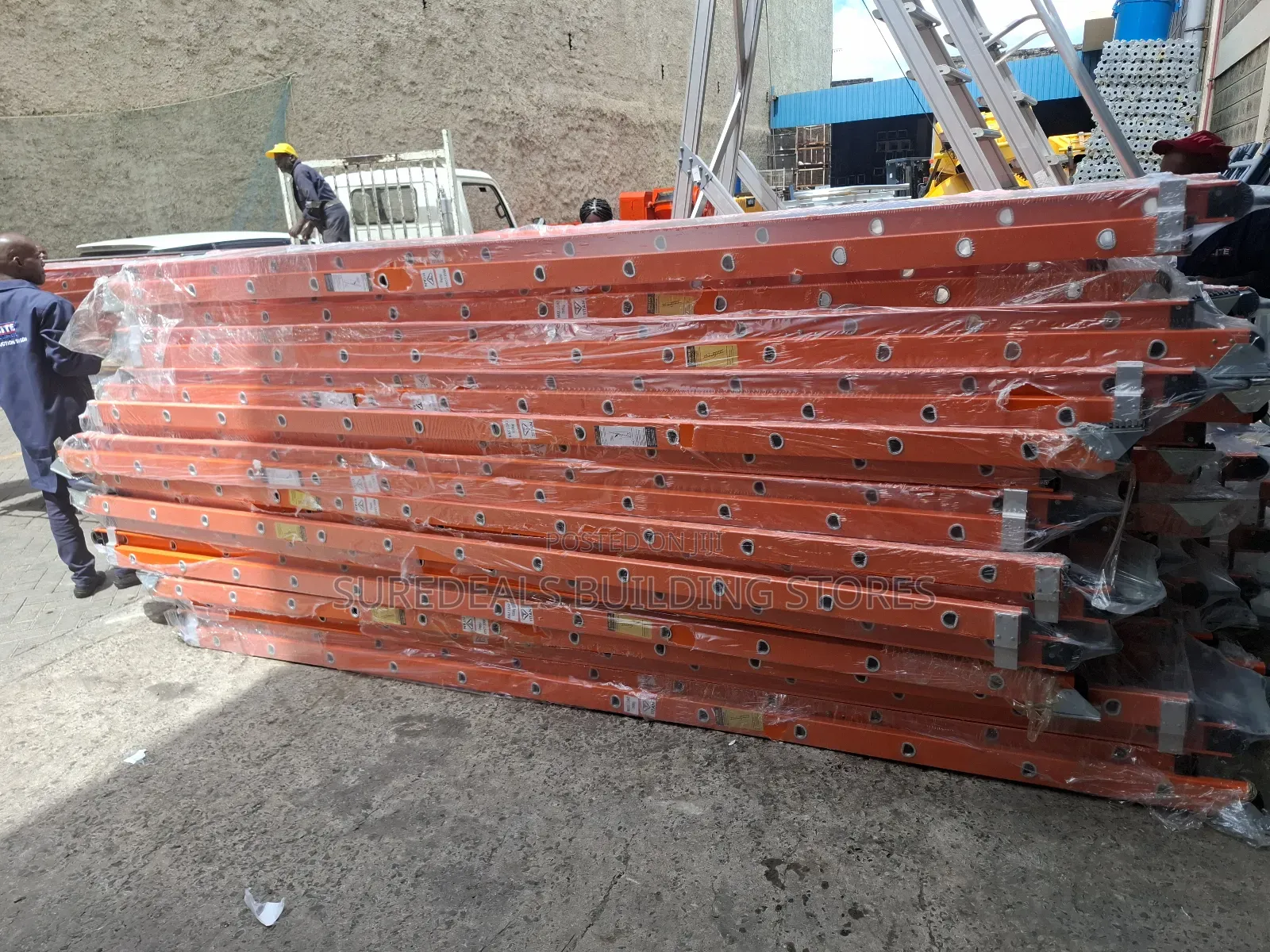 Fibreglass Extention Ladder 2*12