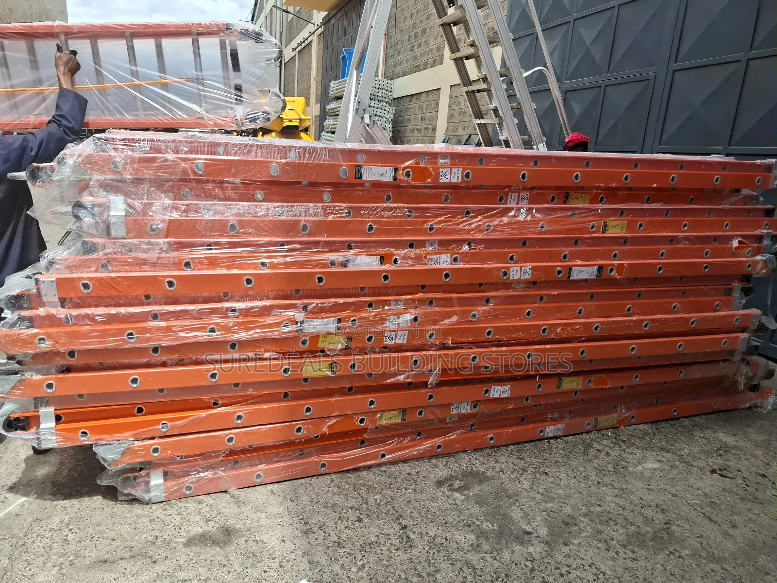 Fibreglass Extention Ladder 2*12(24ft)