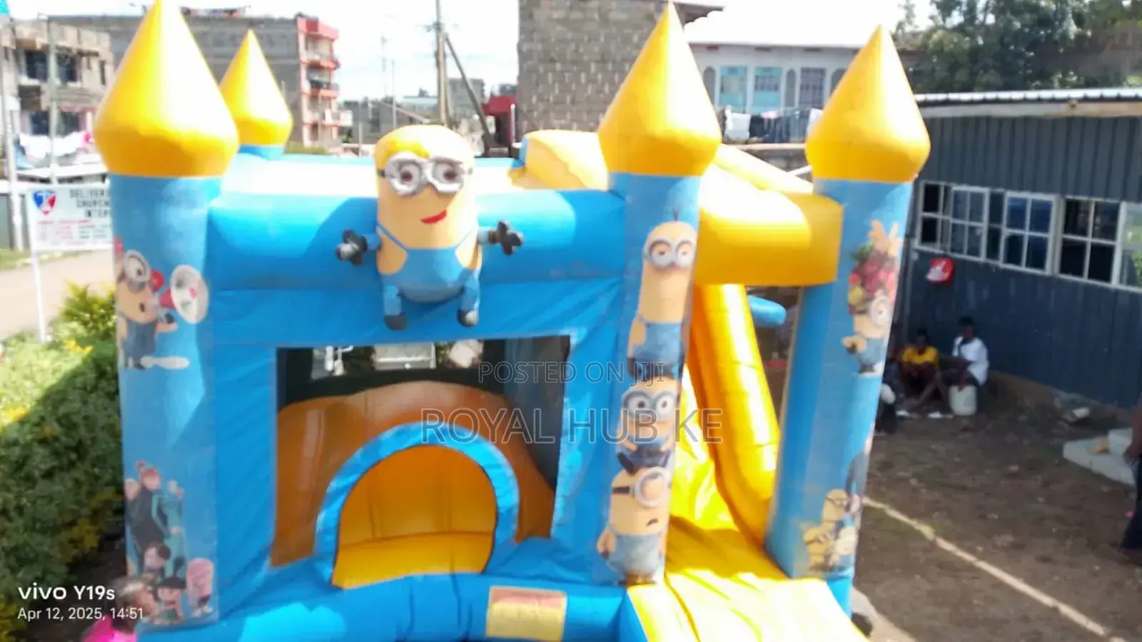 Minions Themed Bouncing Castles