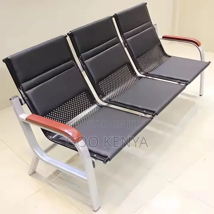 Office Bench ; Waiting Gang Chair 3-5 Seater Link Bench