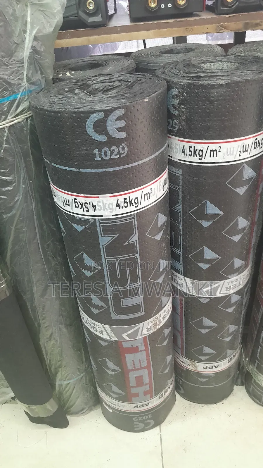 Bituminous App Waterproofing Membrane 10m - Flat Roof