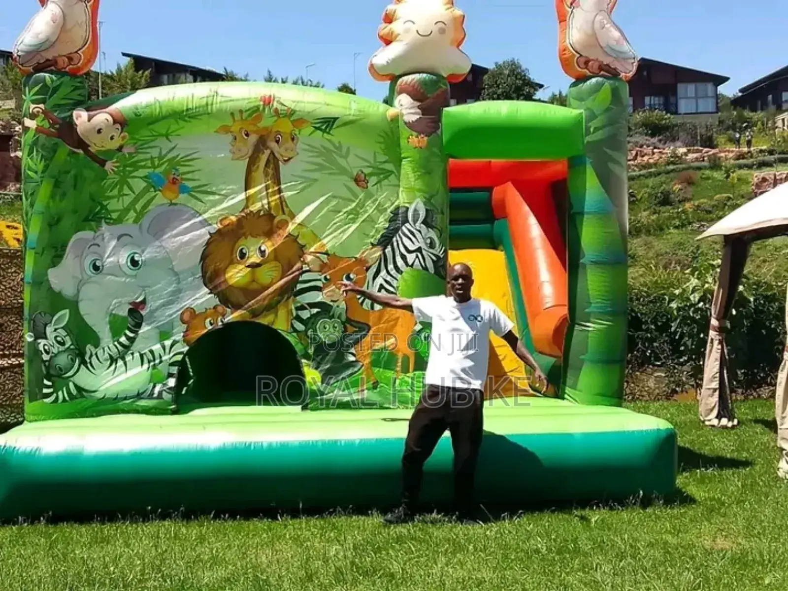 Safari Themed Bouncing Castles