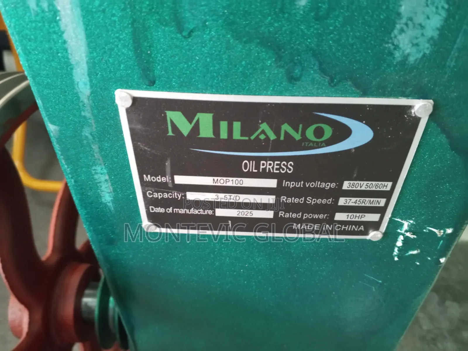 Commercial Oil Press Machine 10hp