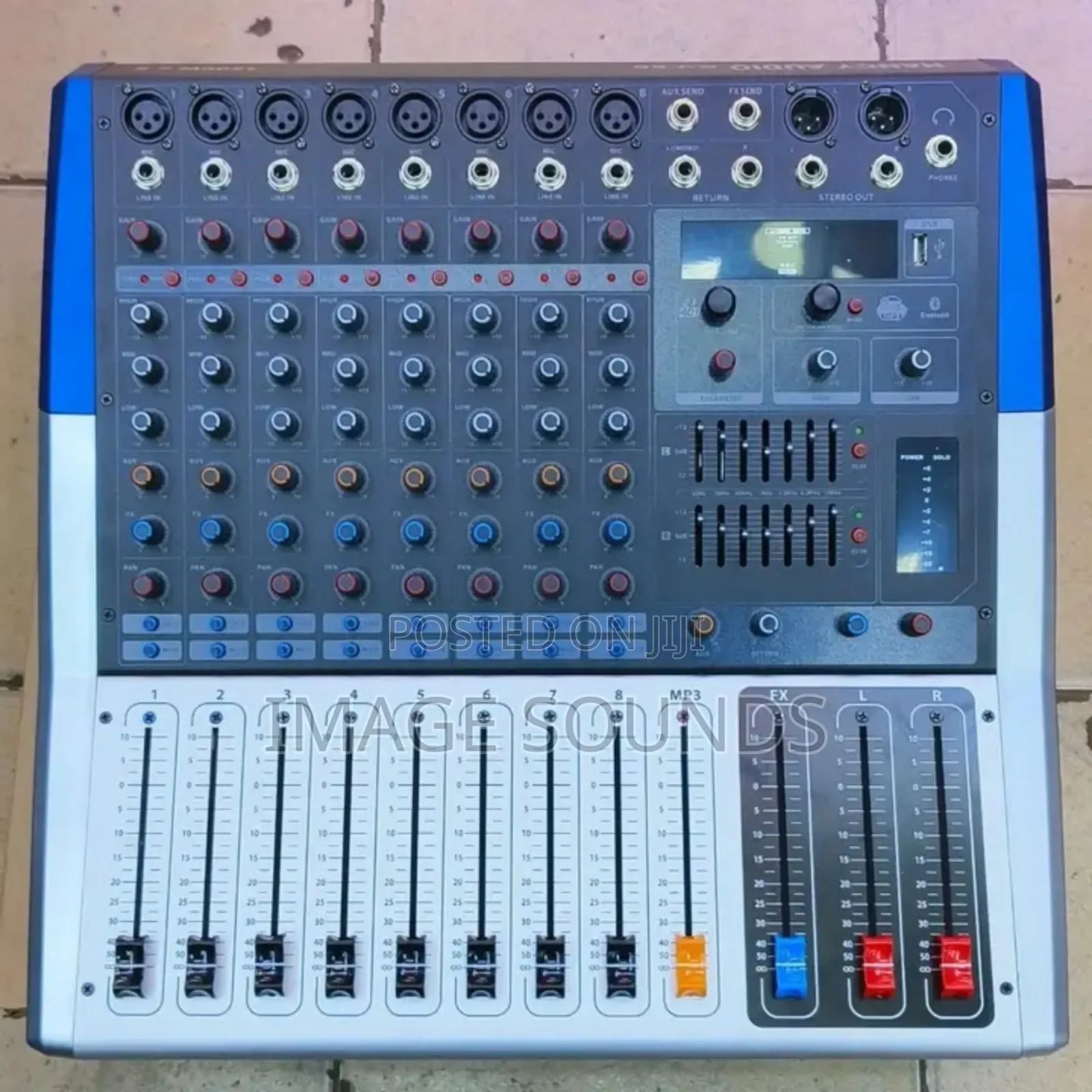 C-Top Kv80, Pro Mixer, an 8-Channel Powered Audio Mixer