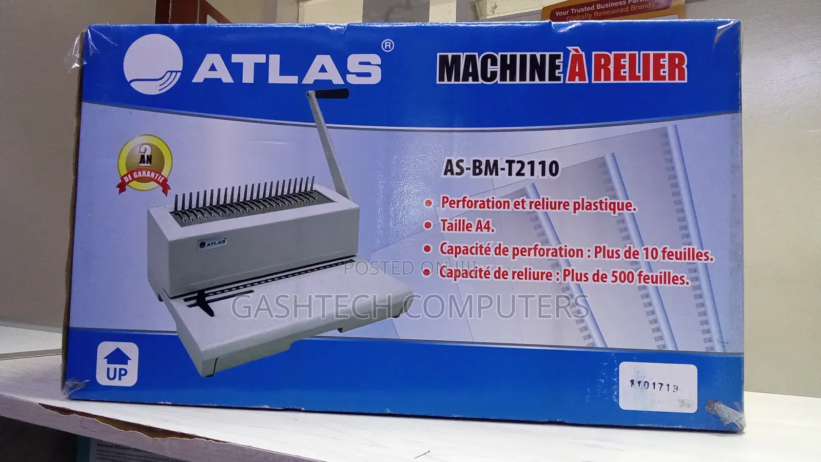 Brand New Atlas T2110 Binding Machine