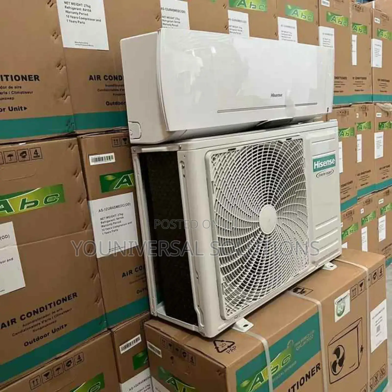 Hisense 1.5hp Split Aircon Cooling Only Tg Basic Panel R419a