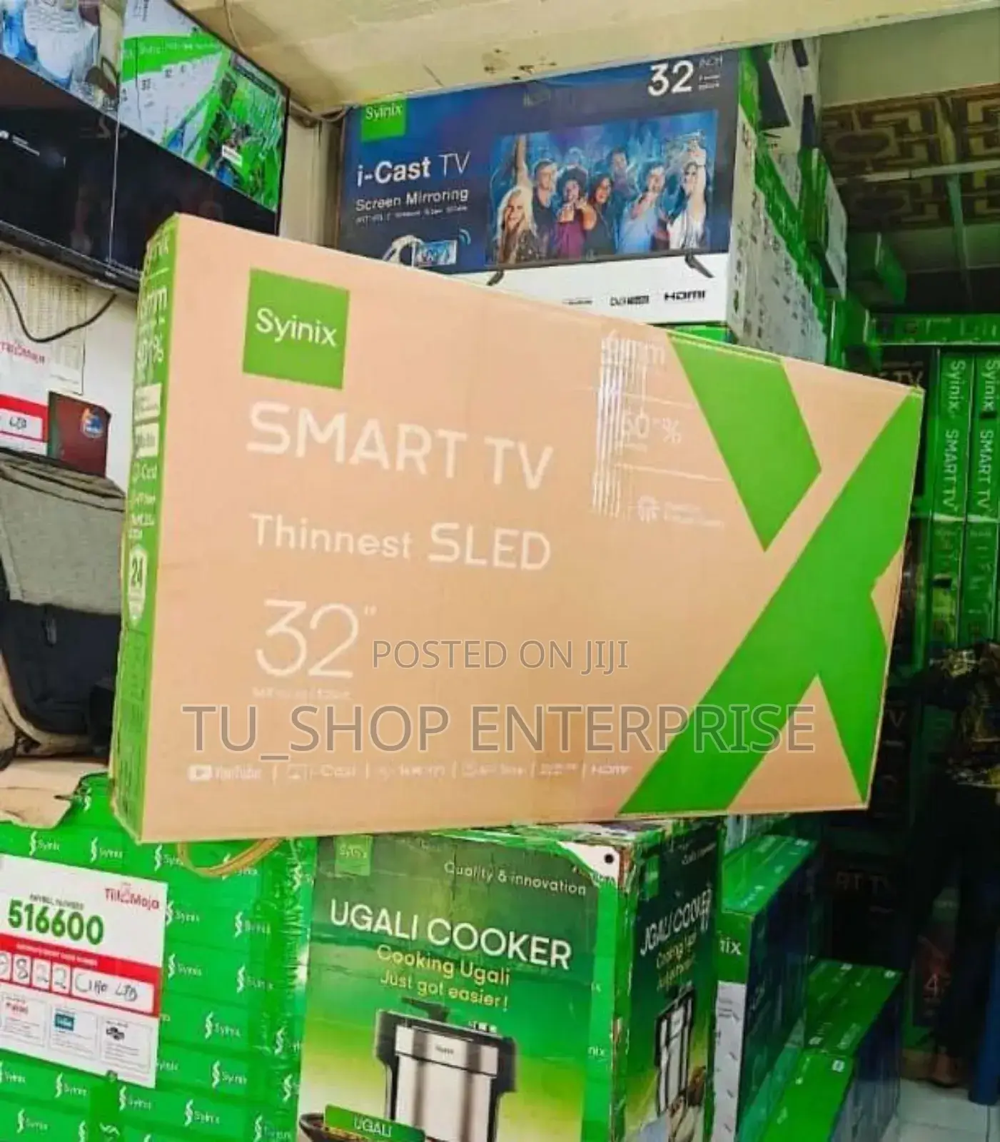32smart Tv!!Syinix Ultra Slim! 