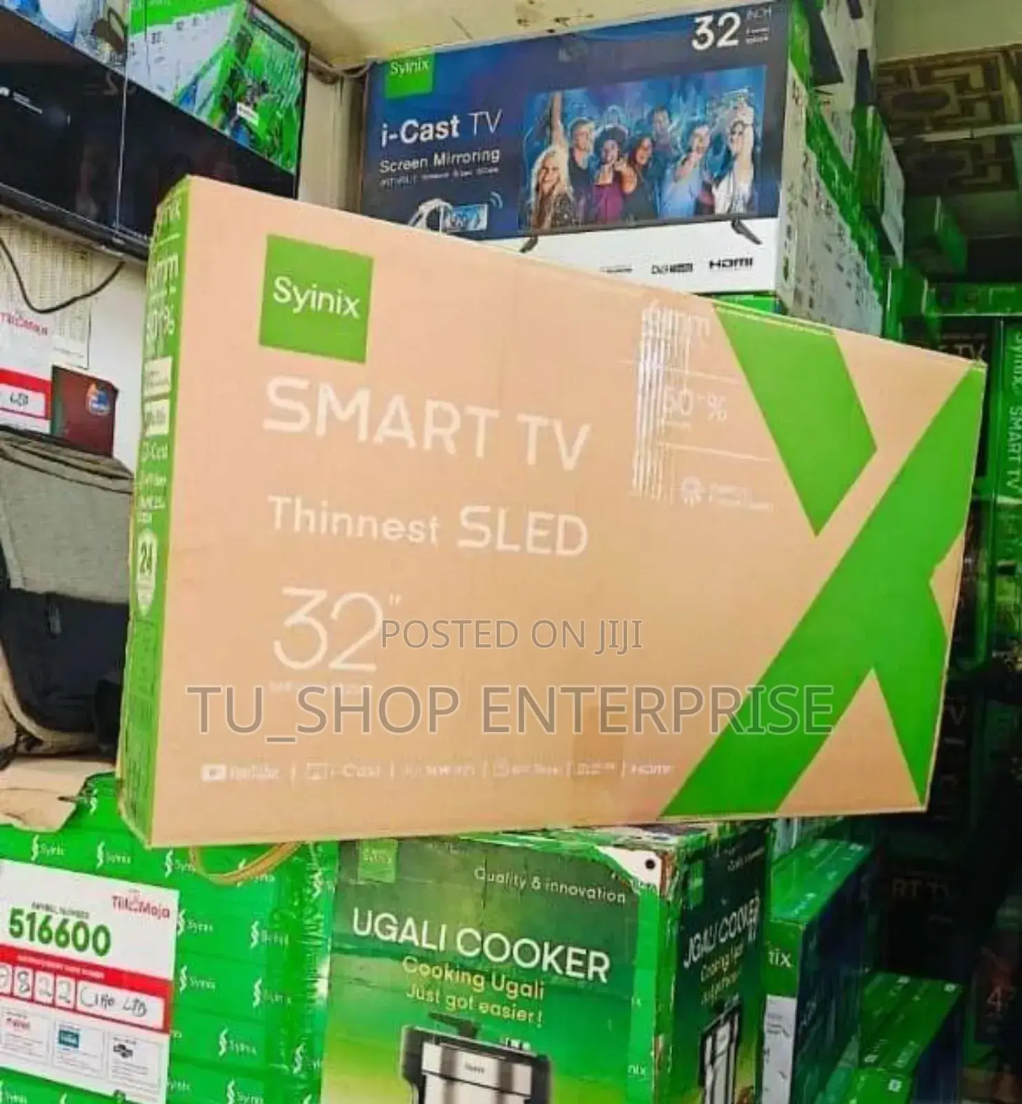 32smart Tv!!Syinix Ultra Slim! 