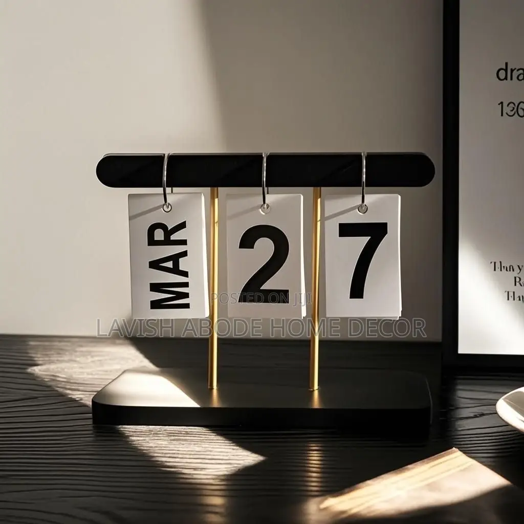 Diy Daily Calendar - For Home Decor Office Decor Gift Idea