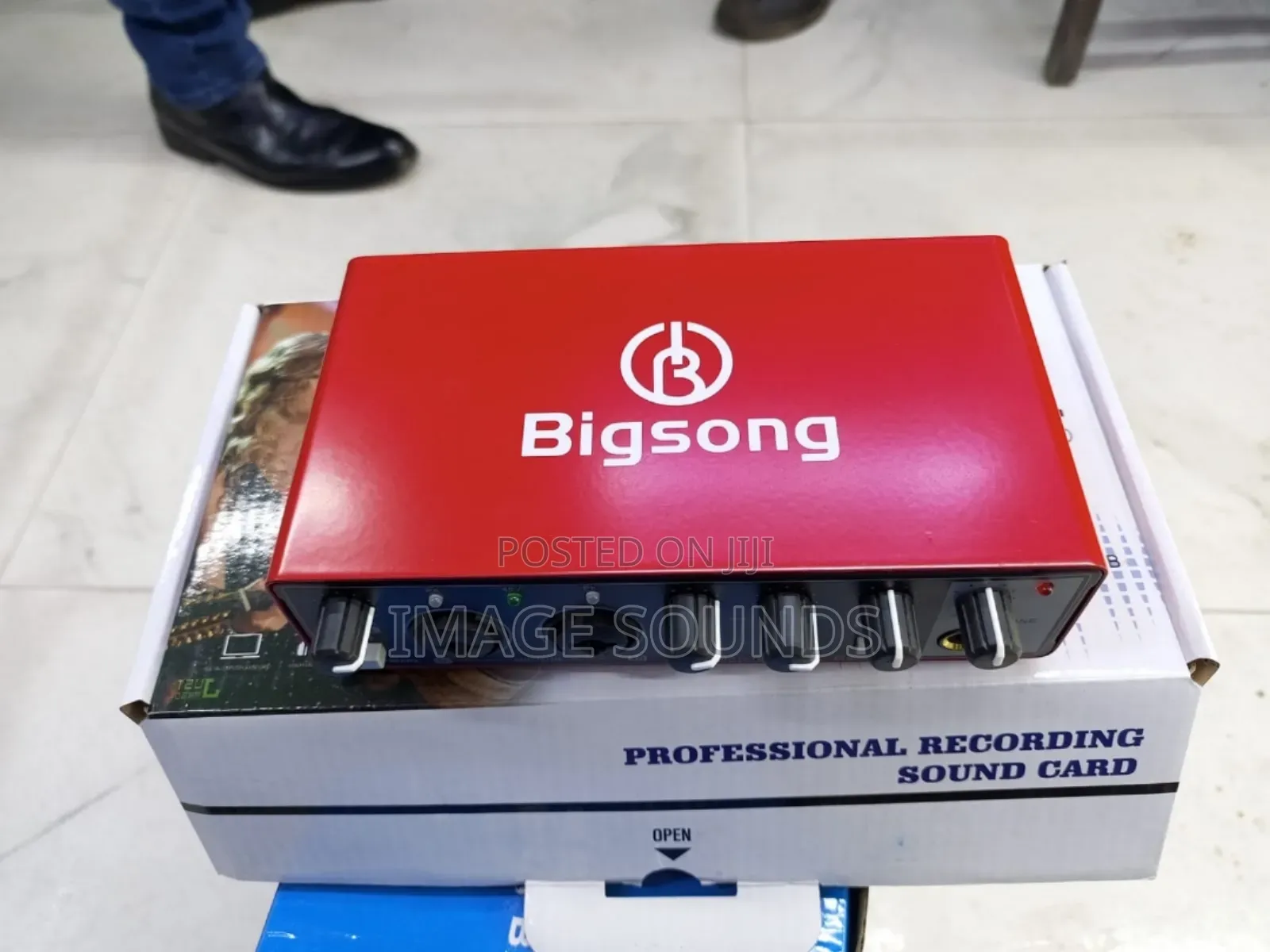 Audio Interface Big Song Bs-220s 2channel