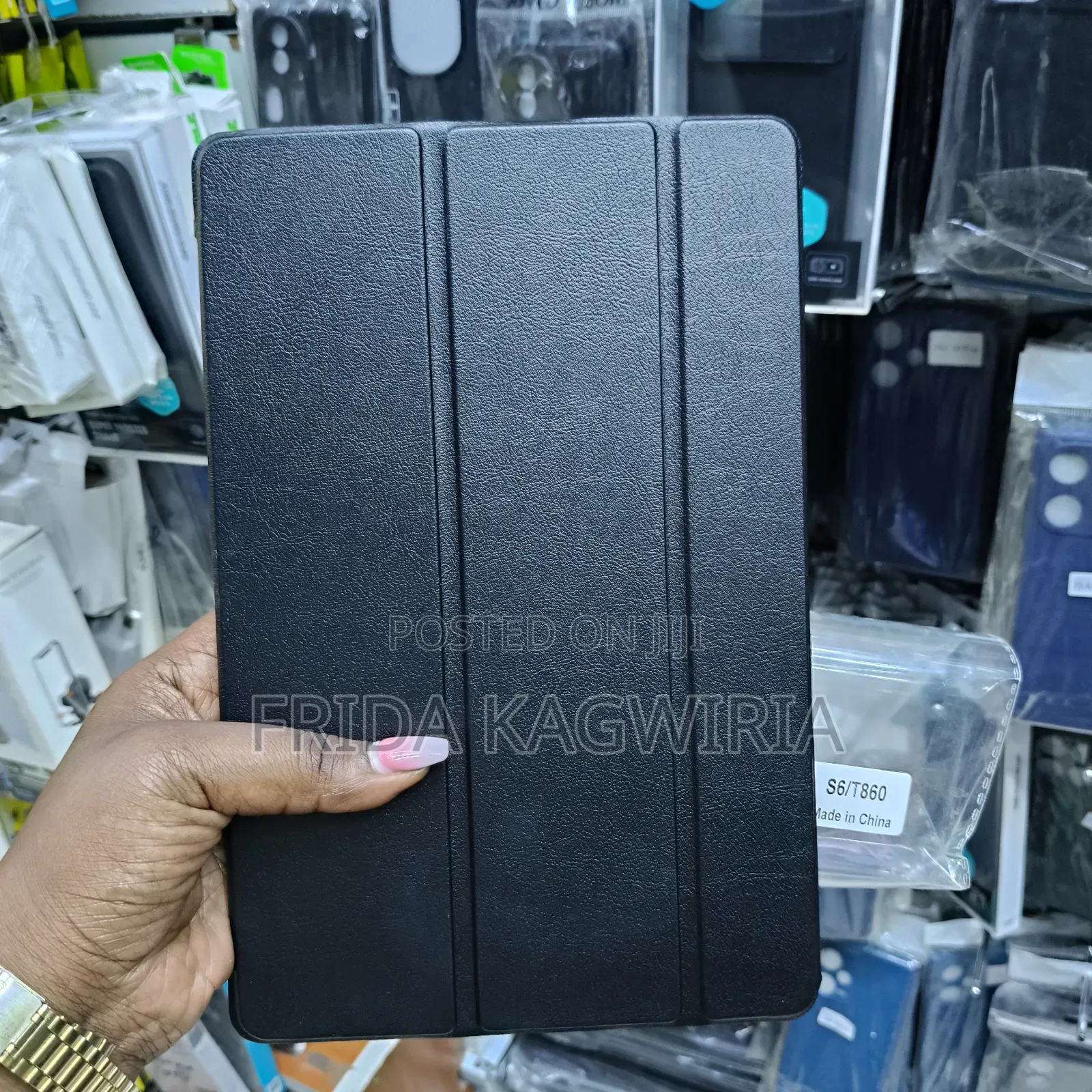 Samsung Galaxy Tab S6 Leather Flip Case (T860)