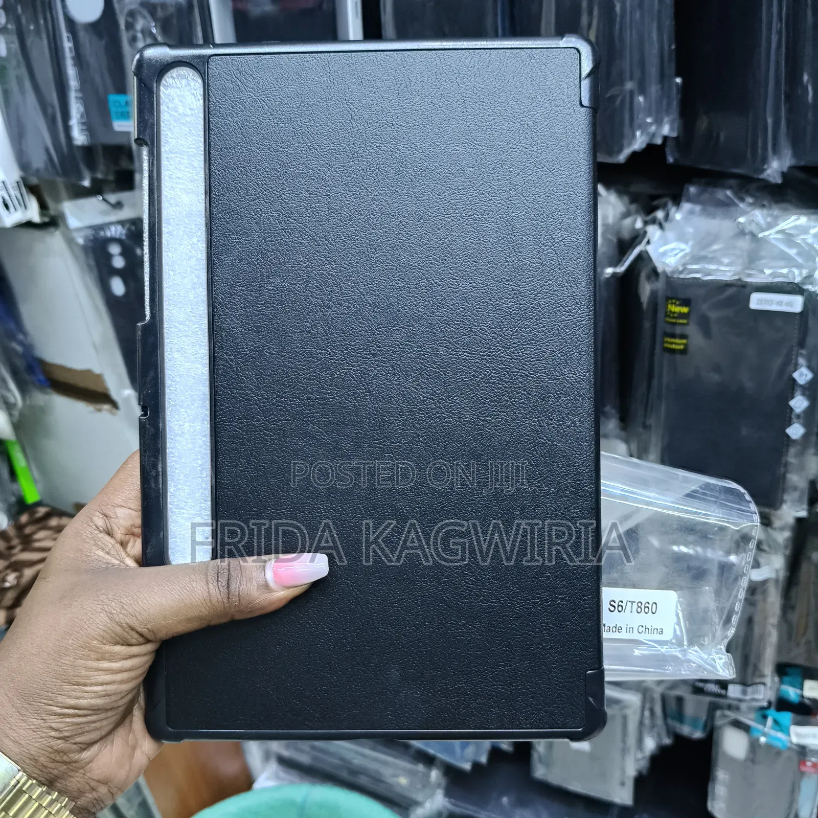 Samsung Galaxy Tab S6 Leather Flip Case (T860)