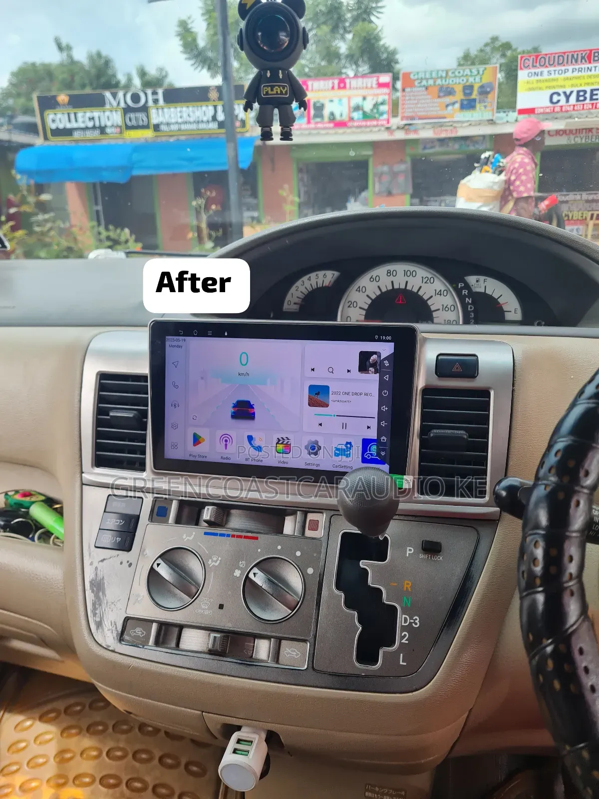 Toyota Raum 2005+9 Inches Android Plus Frame