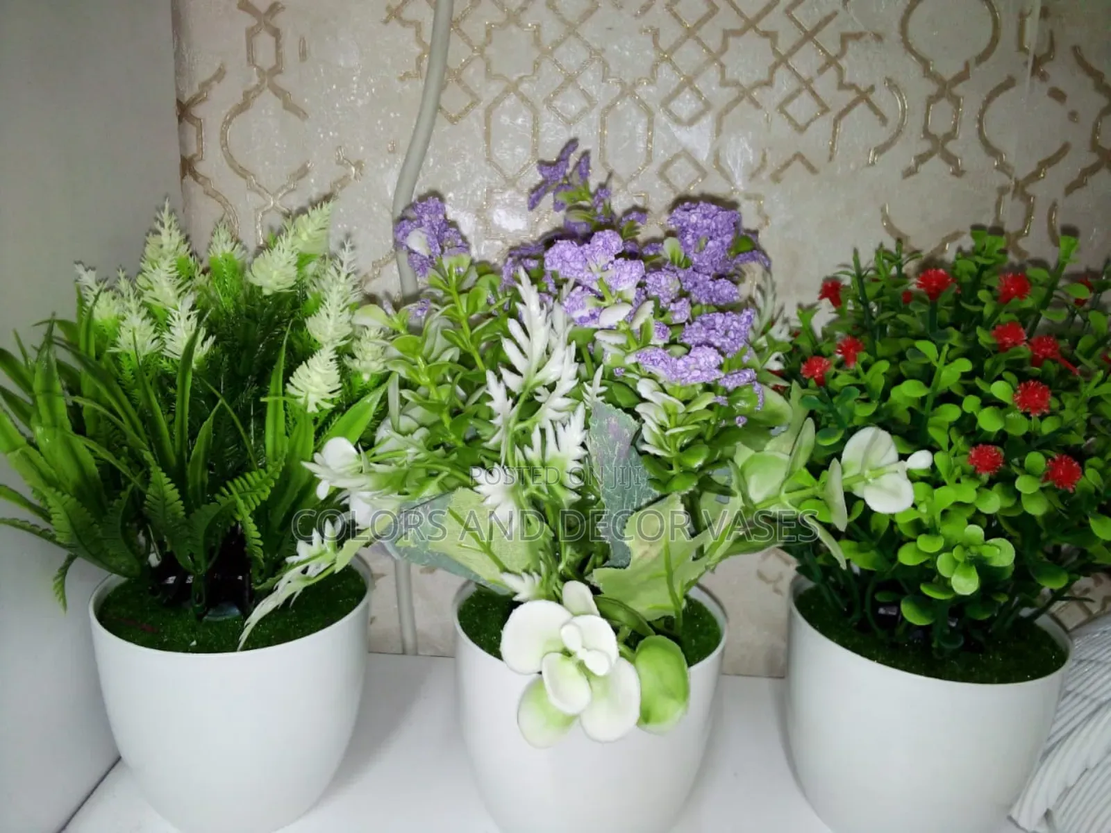 Potted Flowers Artificial