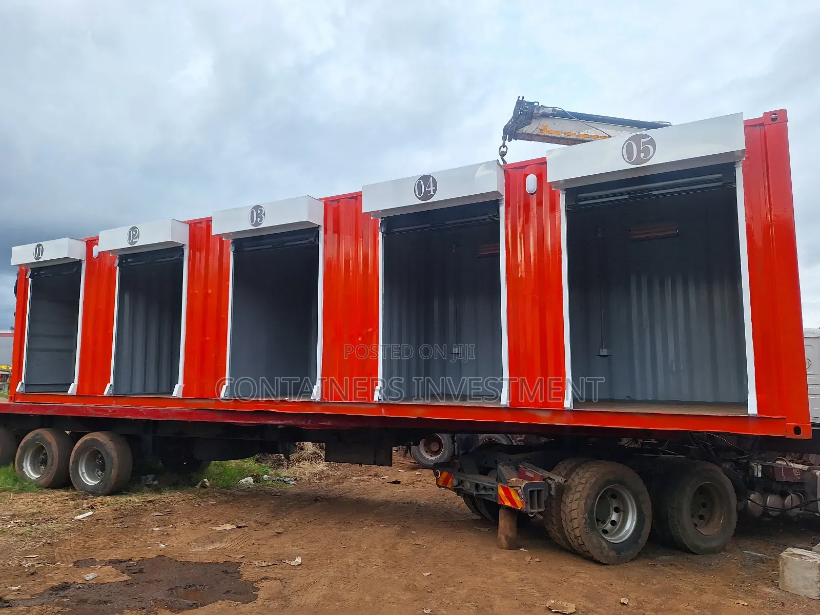 40ft Container With 5 Stalls- - This Is for Kitale.