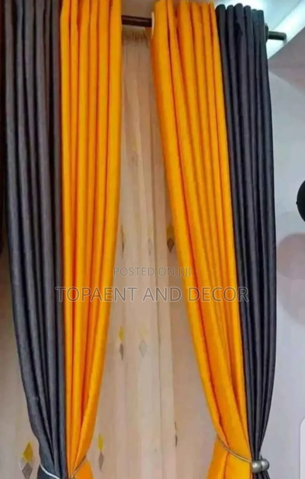 Elegant Quality Window Curtains With Rings