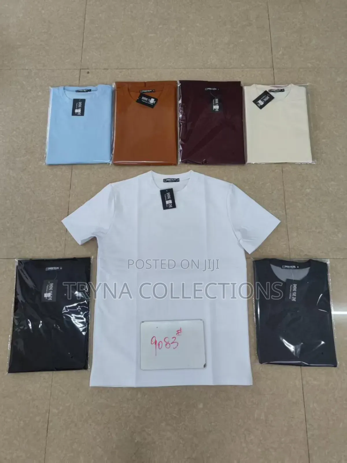 Round Neck and Chinese Collar Tshirts