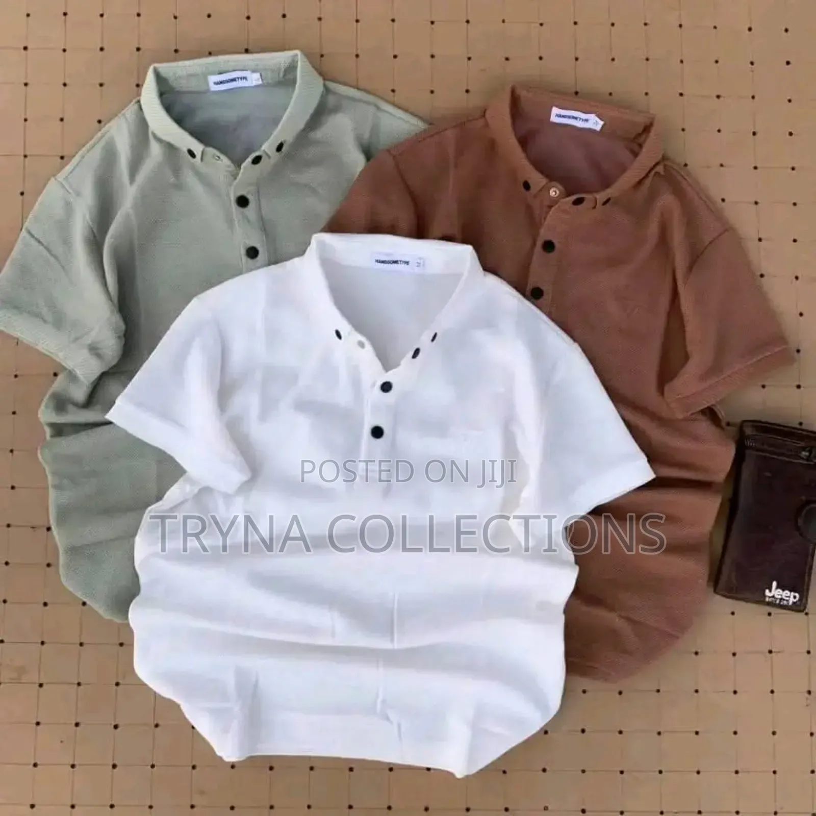 Round Neck and Chinese Collar Tshirts