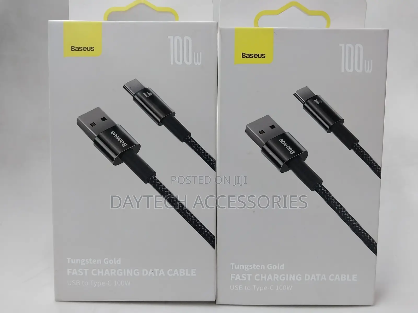 Baseus Tungsten Fast Charging Cable Usb to Type-C 100w 1m