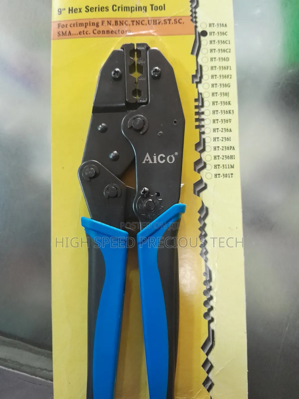 Bnc,Sdi Ratchet Crimping Tool