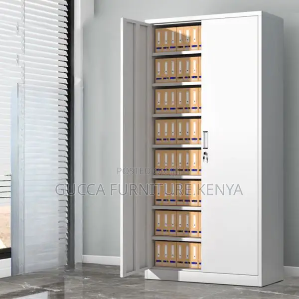 Cabinets:Metallic Scratch Resistant 2-Wide Filing Cabinet