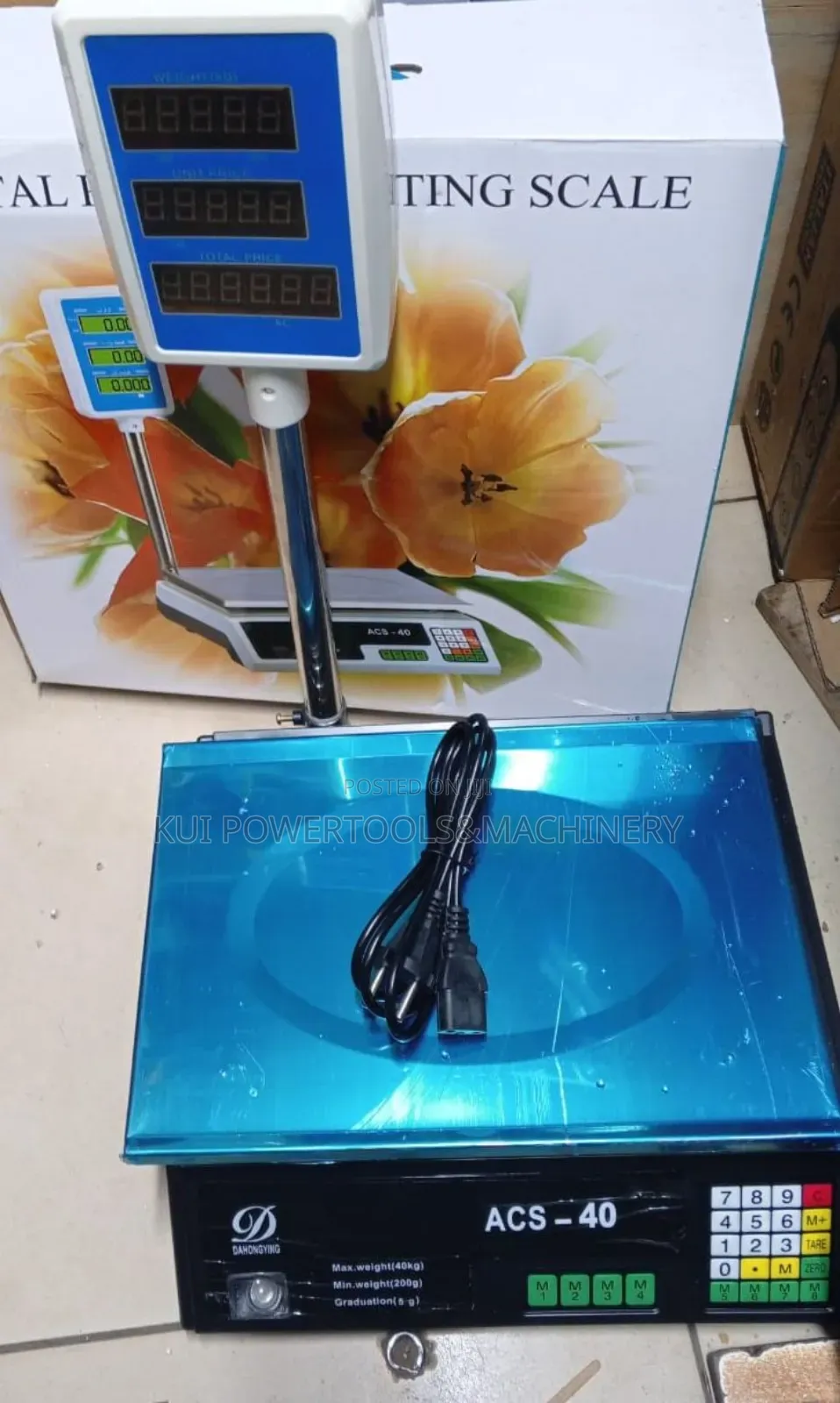 Acs 40 With Arm/ Digital Weighing Scale 40kg