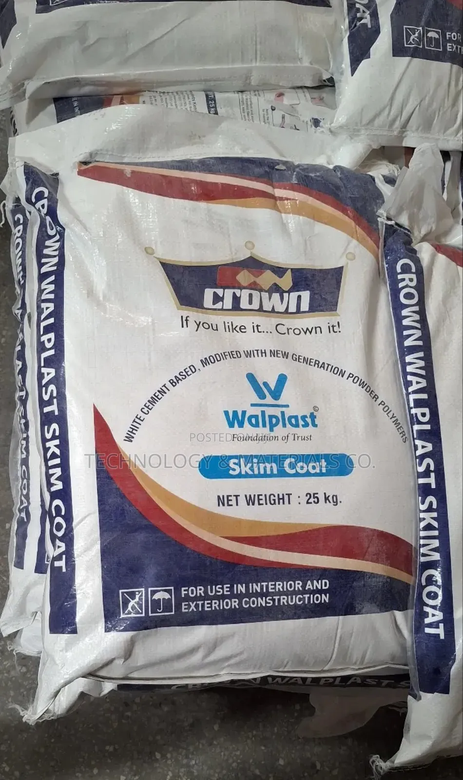 Crown Skimcoat 25kg