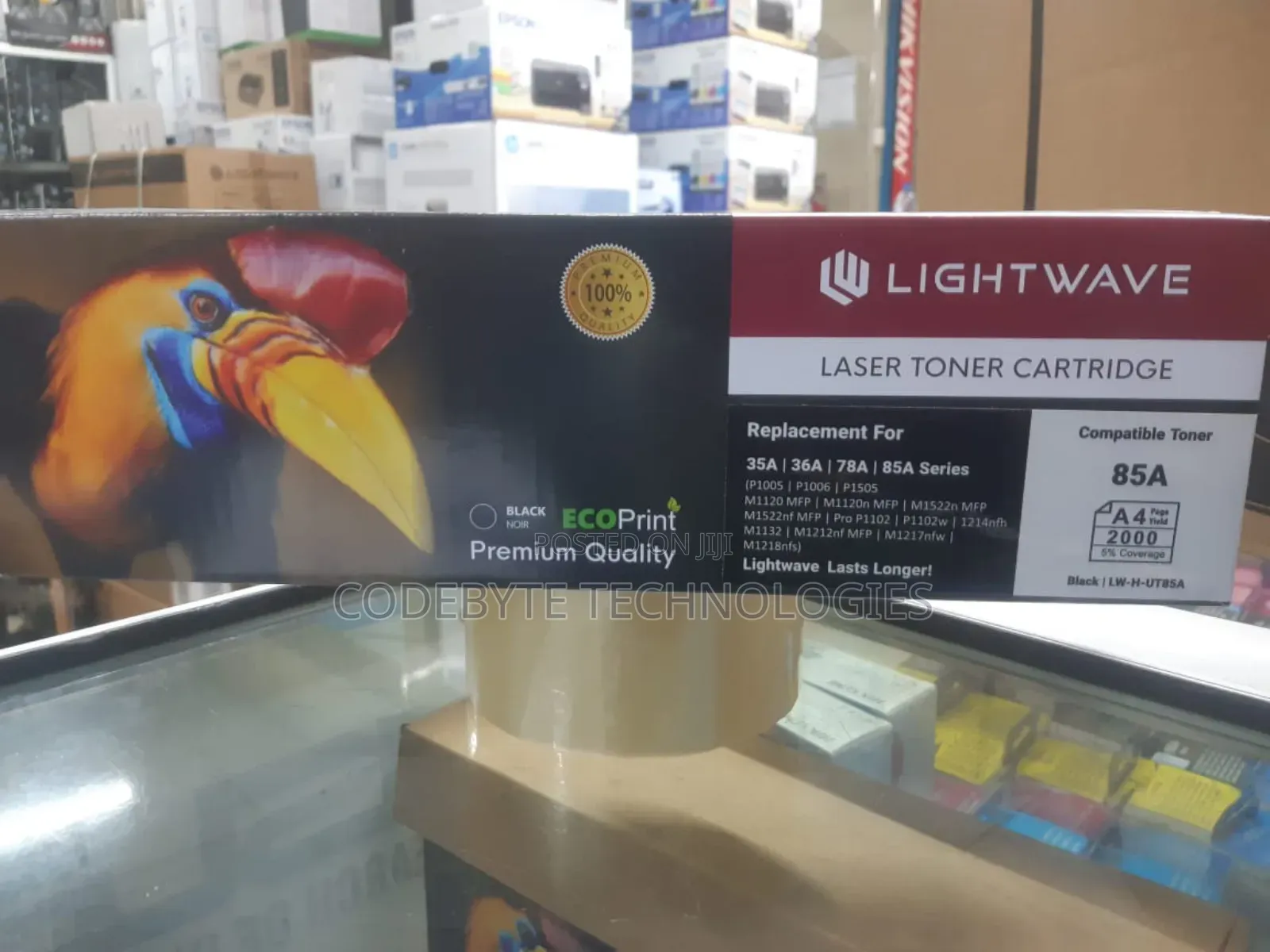 Lightwave 85a Compatible Toner Black Lw-H-Ut85a
