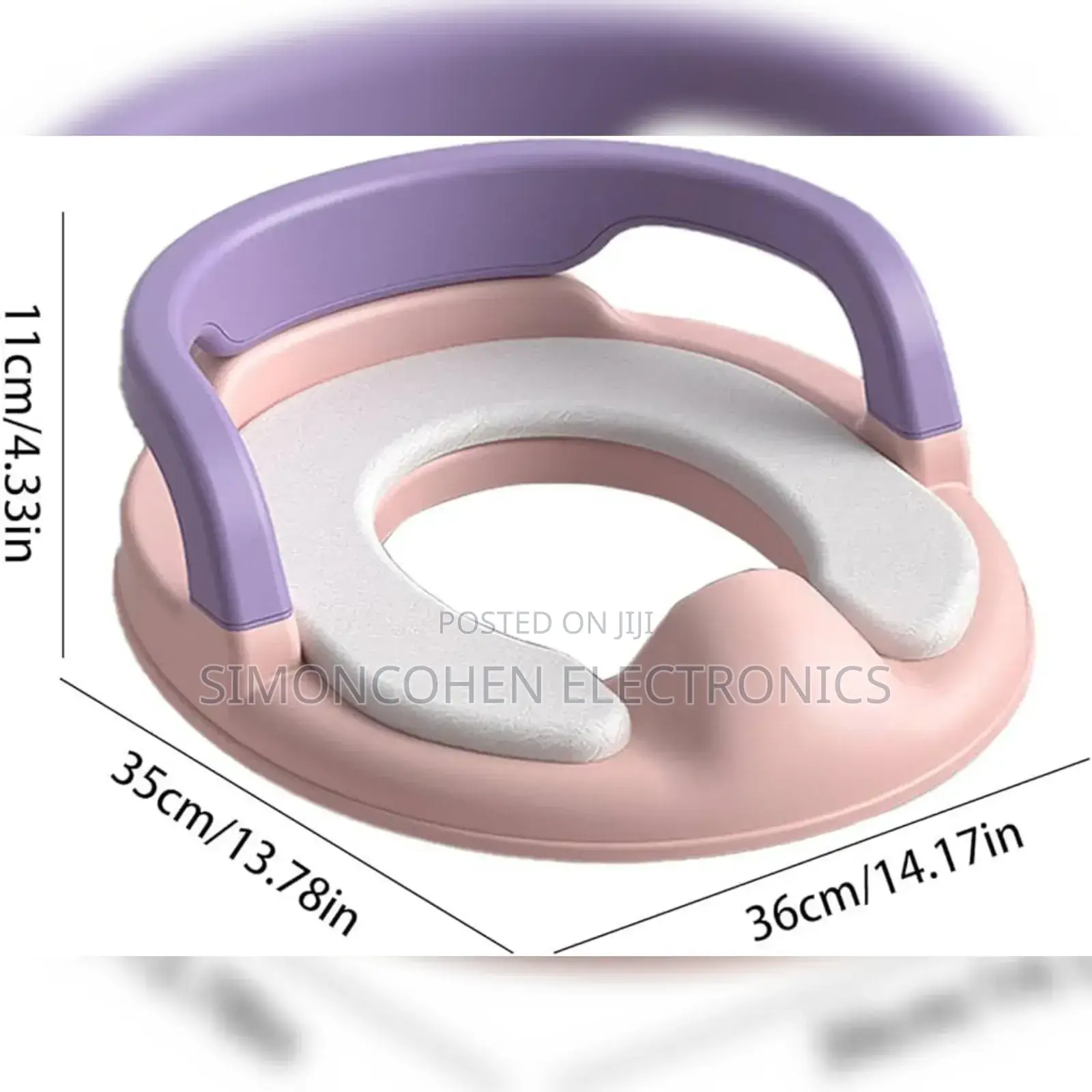 Ladderless Portable Toddler Toilet Seat Potty Trainer