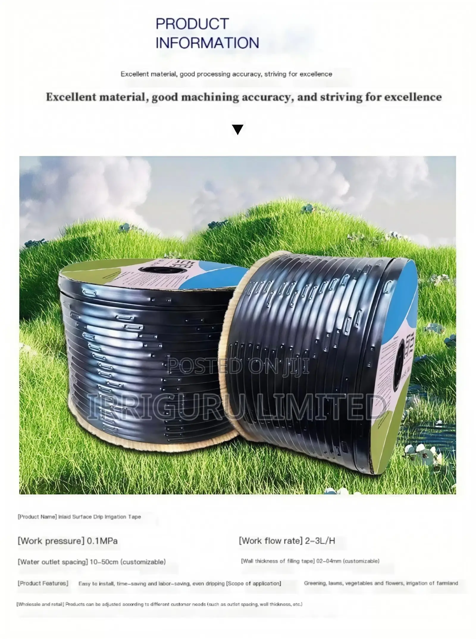 Agricultural Drip Irrigation Beltagricultural Irrigation Pip