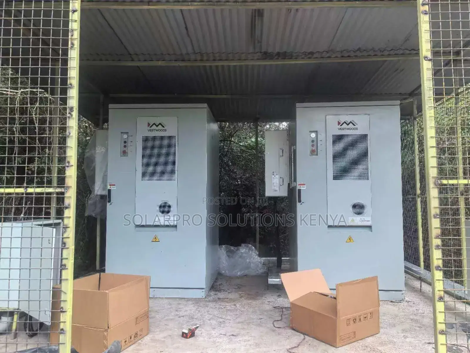 130kw Solar Container System at Masai Mara