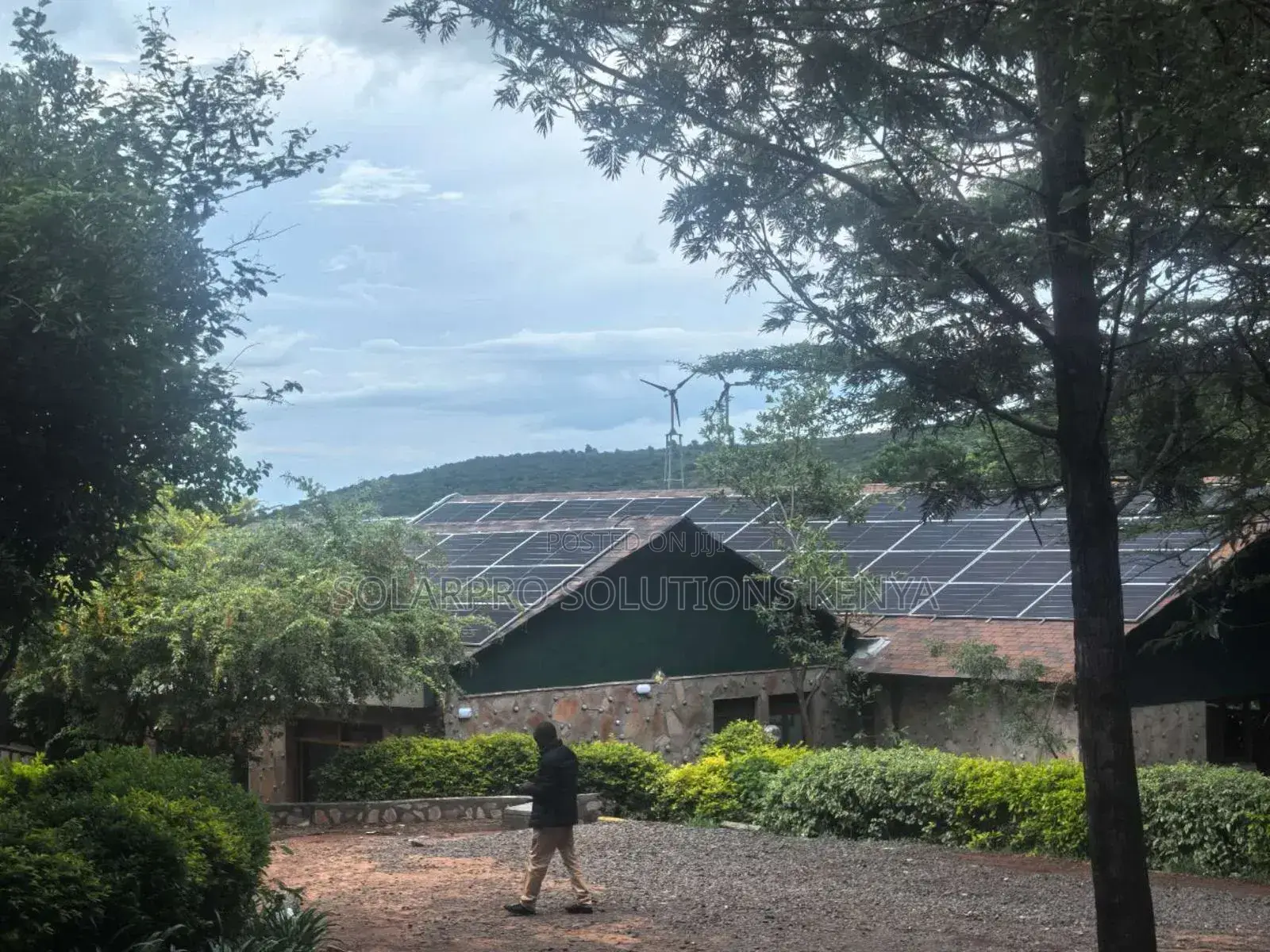 130kw Solar Container System at Masai Mara
