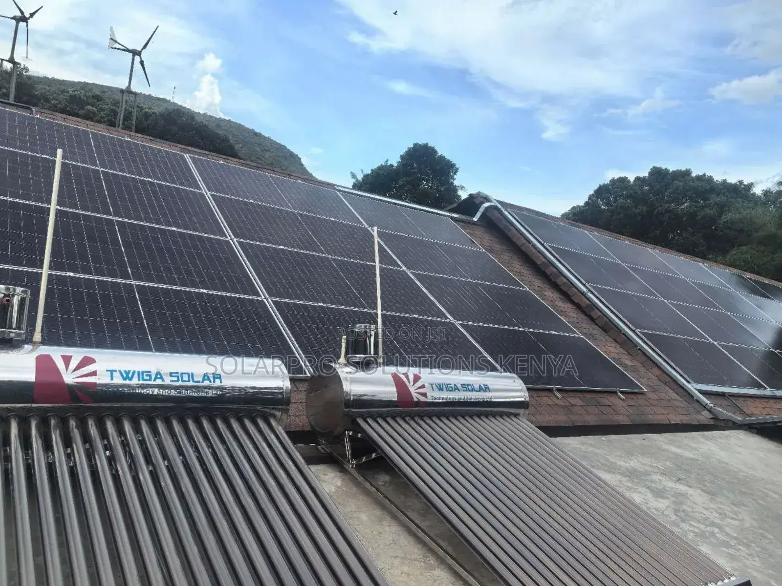 130kw Solar Container System at Masai Mara
