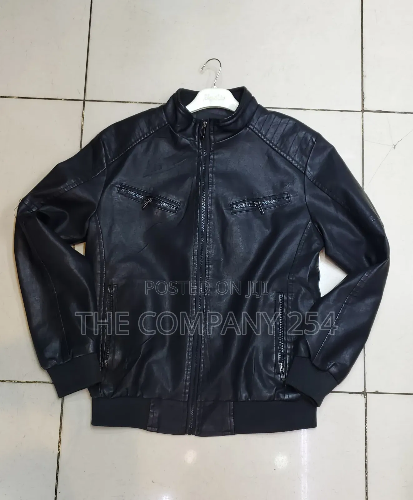 Quality Plain Colour Zipper All Colours Leather Jacket