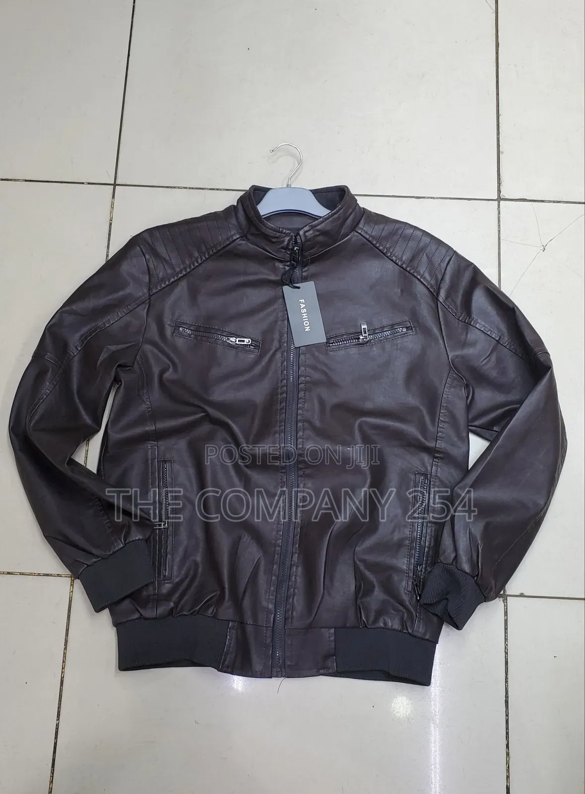 Quality Plain Colour Zipper All Colours Leather Jacket