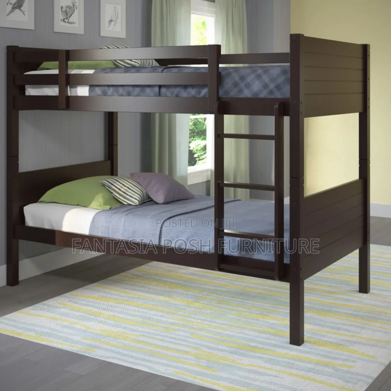 4x6 New Double Decker Bed With Smooth Finish - Free Delivery