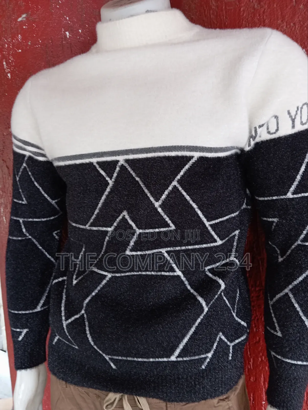 Quality Unisex Fuzzy Round Neck Casual Warm Sweaters