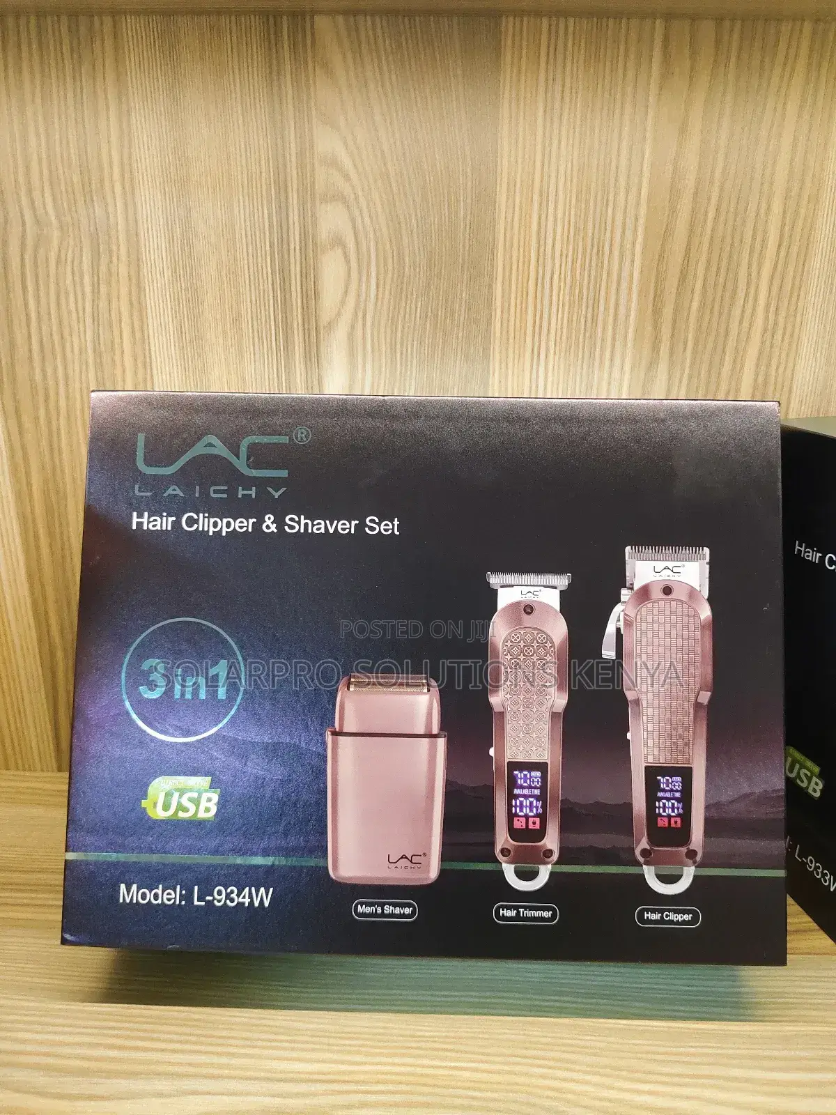 3 in 1 Hair Clipper and Shaver Set