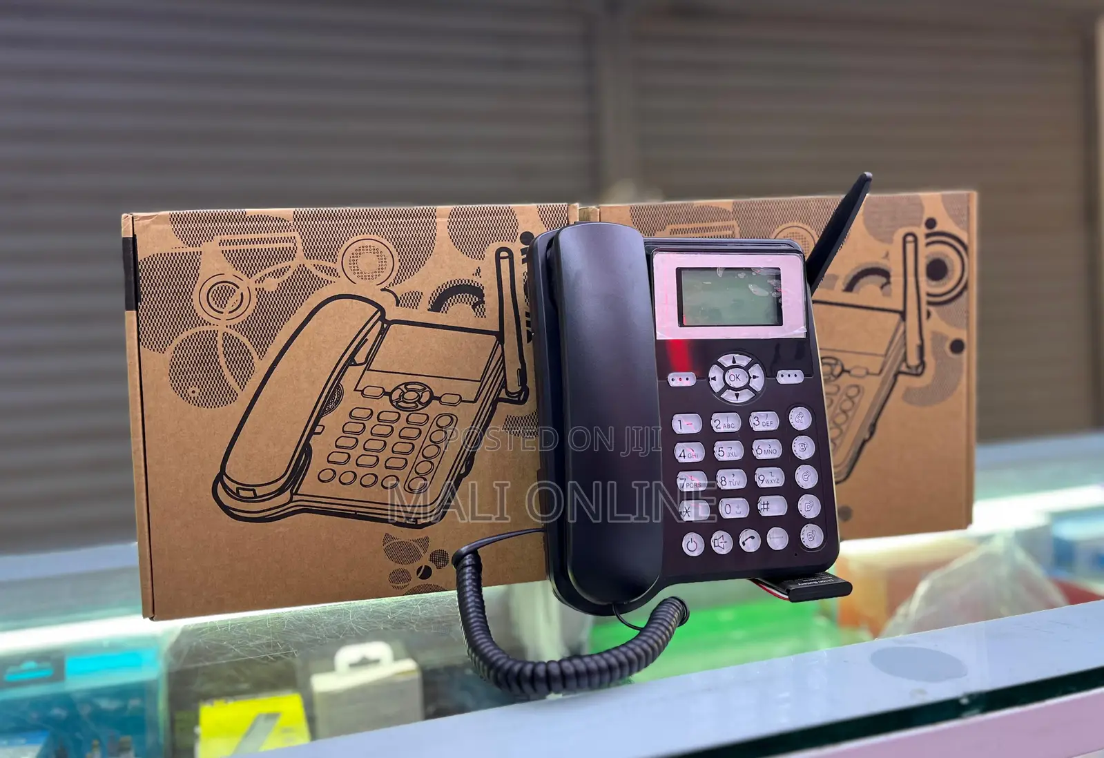 GSM Fixed Wireless Desk Phone Single Sim
