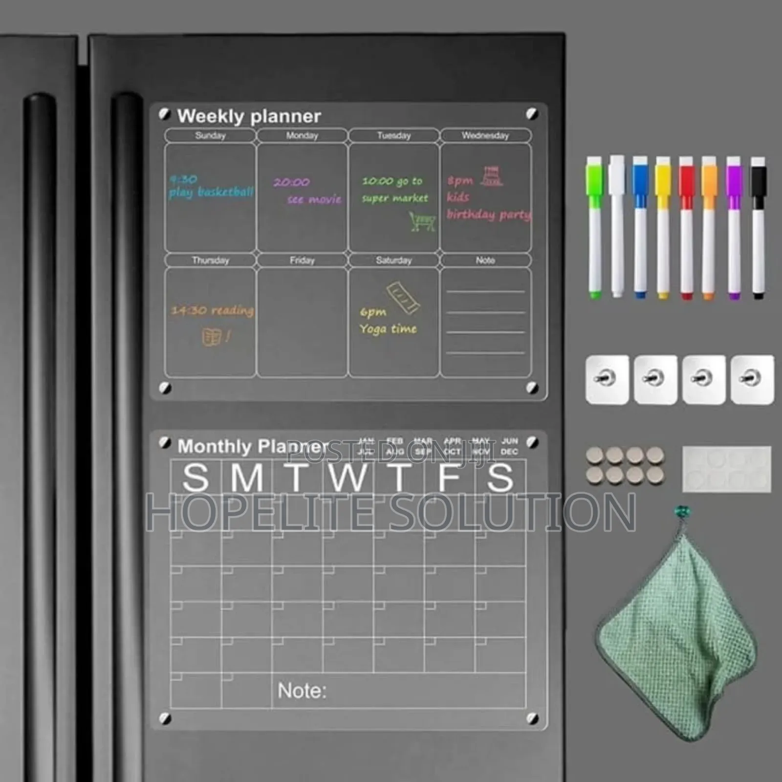 Weekly Fridge Planner
