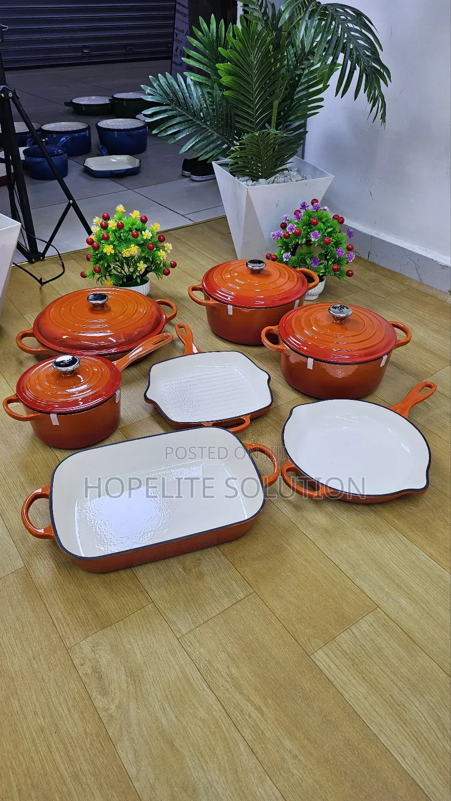 Enamel Cast Iron Cooking Pot